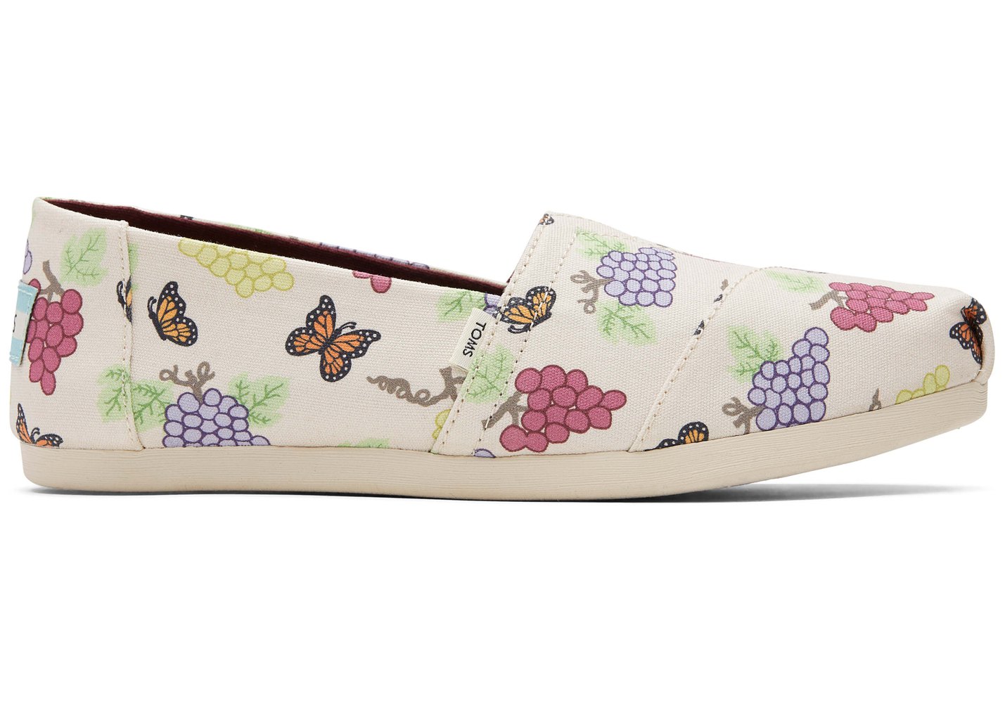 Toms Alpargata Grapes Espadrille Beige - Womens - 56392-YUNE